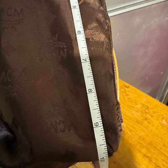 MCM Brown and Tan Backpack main image 9